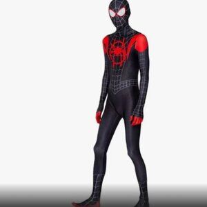 Boy's One-Piece SPIDERMAN Costume with Mask
